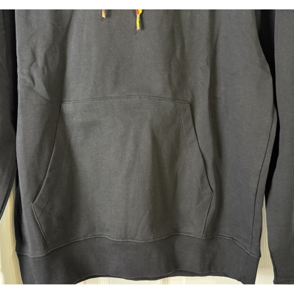 Goodee x Kotn Men's Black Pullover Hoodie Size S NWT Embroidered Egyptian Cotton - Picture 3 of 11